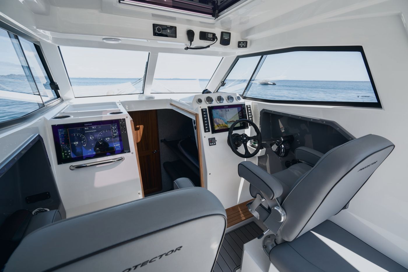 Inside the Protector 410 Targa